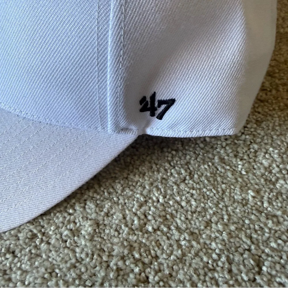 '47 New York Yankees MVP Cap Strapback White One Size Retro MLB